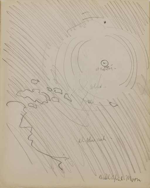 Untitled (sketch of the sky)