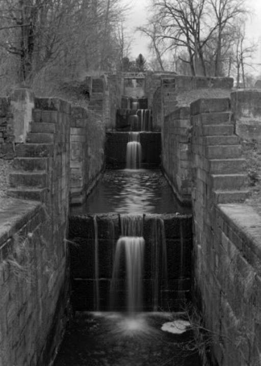 Flight of Five Combines, Hudson Falls, NY