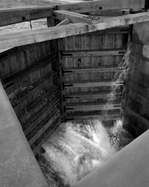 Wooden Gates, Lock 69, Flight of Five, Lockport, NY