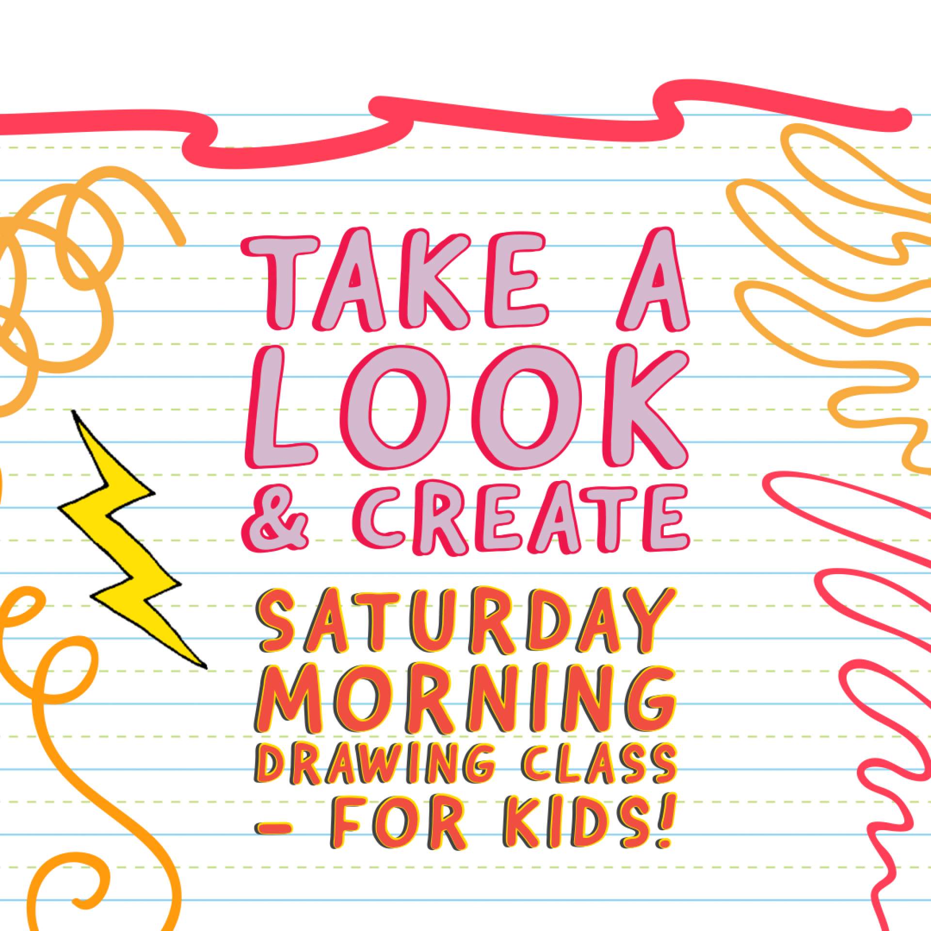 Take a Look & Create! Saturday's