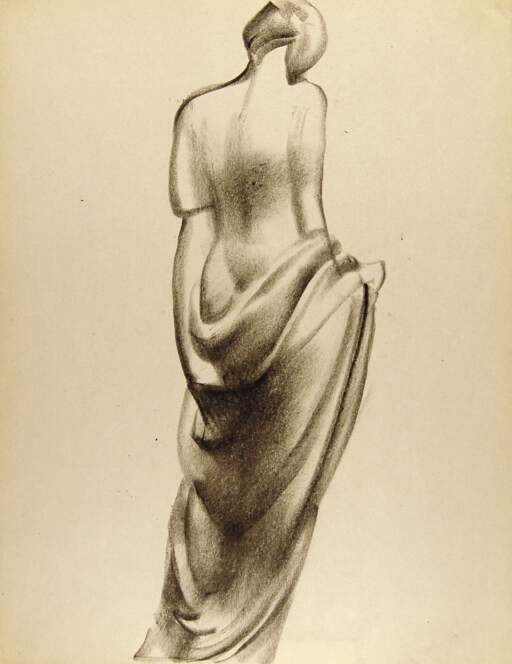 Semi-draped Figure