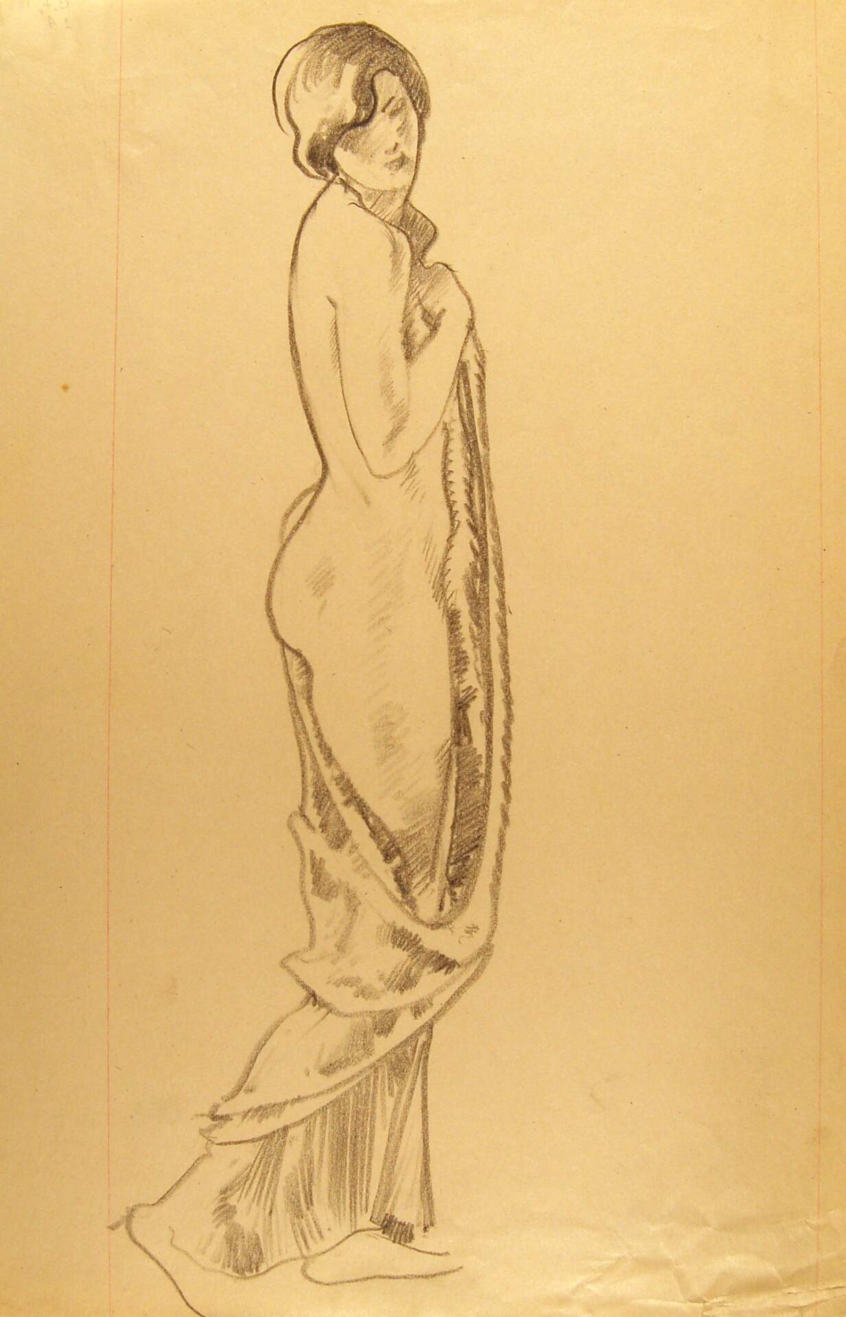 Draped Standing Female