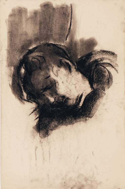 Untitled [drawing of head]