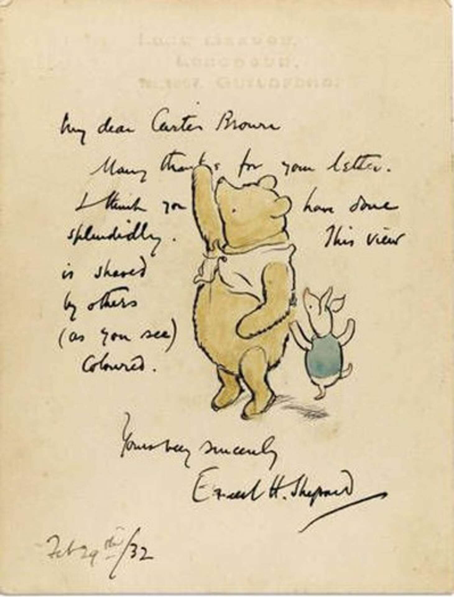 Winnie-the-Pooh and Piglet