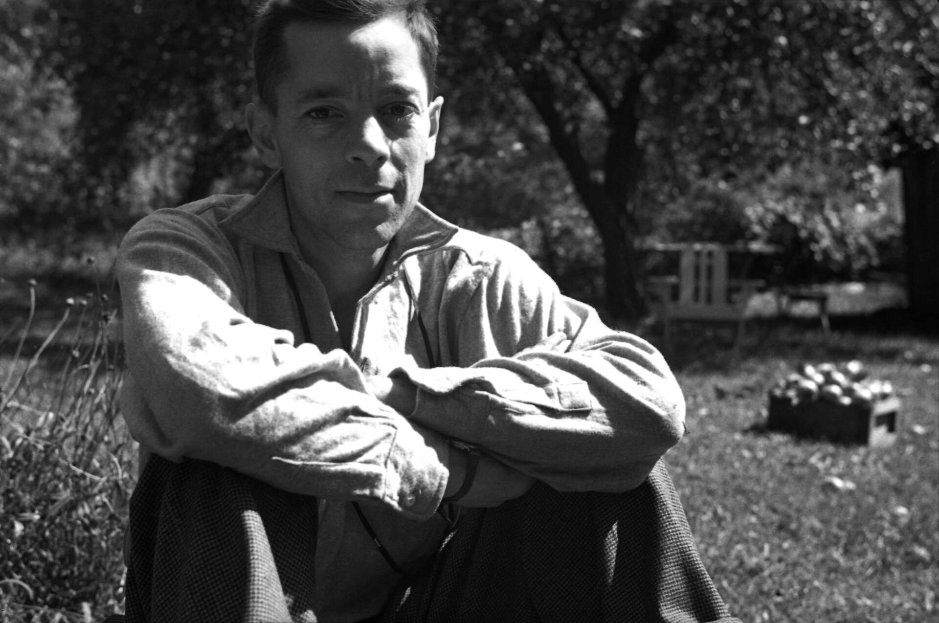 Untitled photographic negative (Philip Elliott, likely photographed by Virginia Cuthbert)