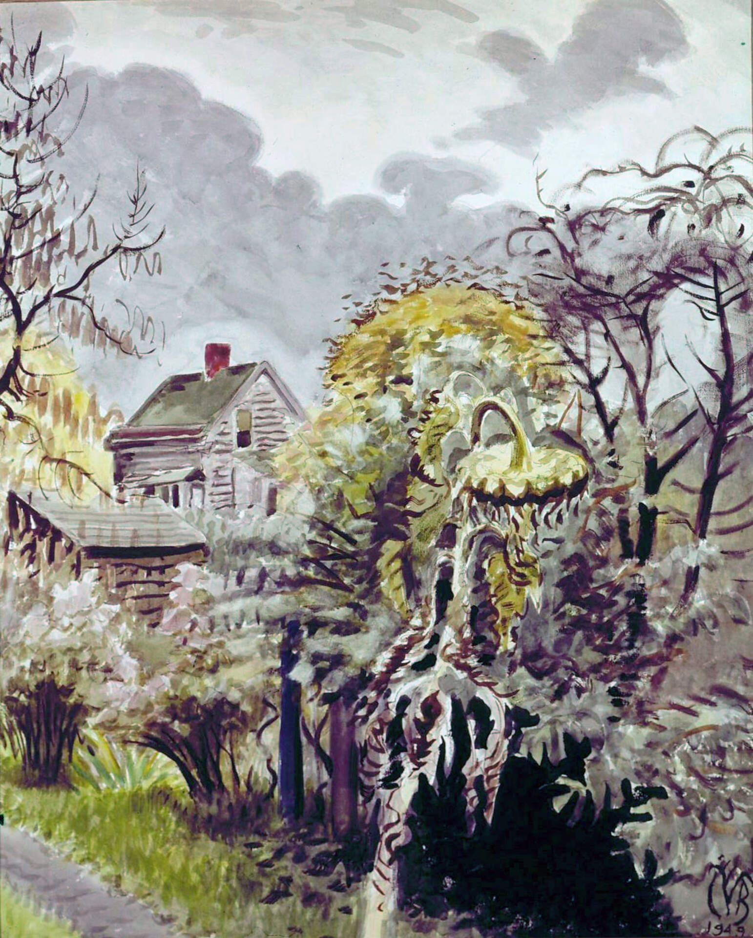 Charles Burchfield, <em>Journals</em>, October 2, 1949