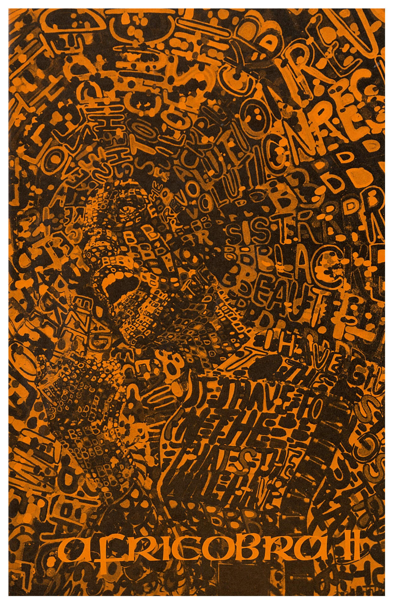 AfriCOBRA II Traveling Exhibition Brochure Cover