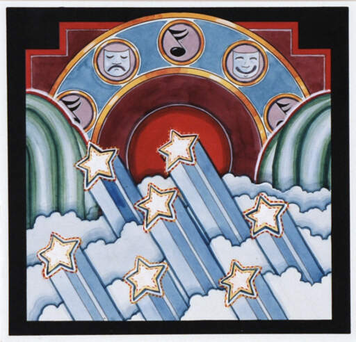 Study for Stars and Symbols