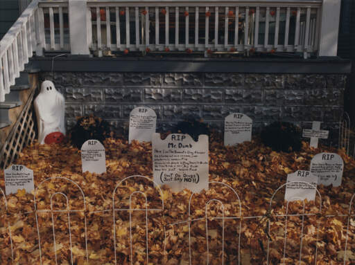 Tombstones, Cable St., Buffalo, NY, 1991