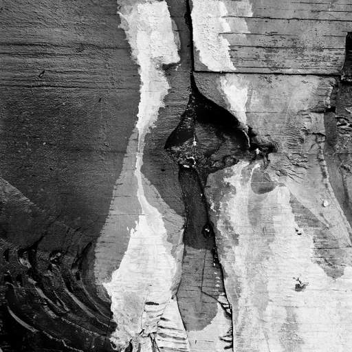 Rock Detail, Buffalo Creek, Cheektowaga, New York