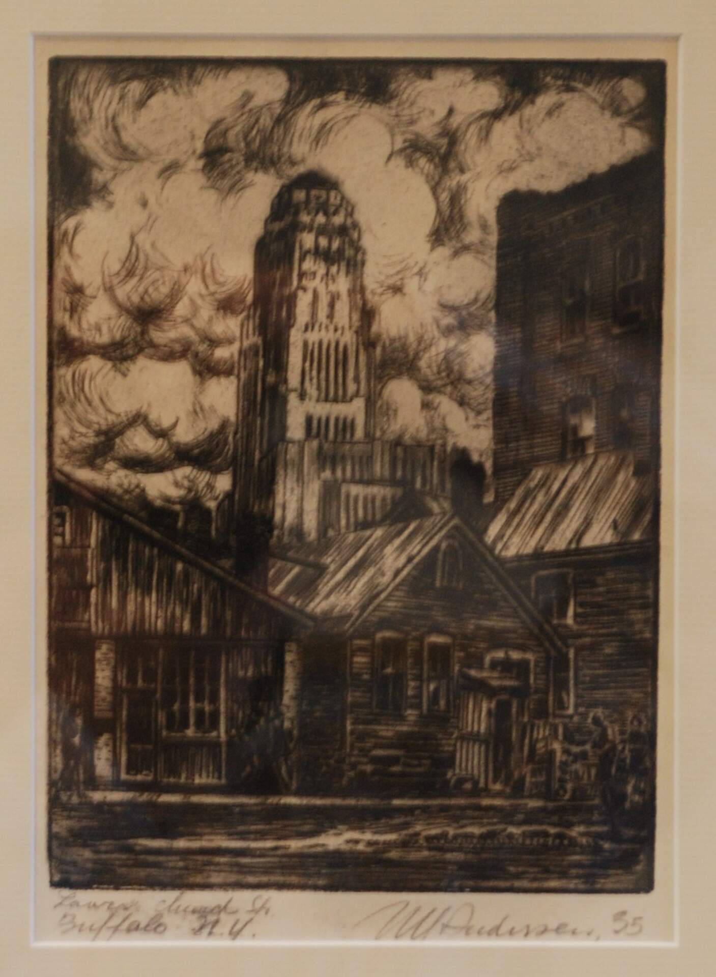 Lower Church Street, Buffalo, New York