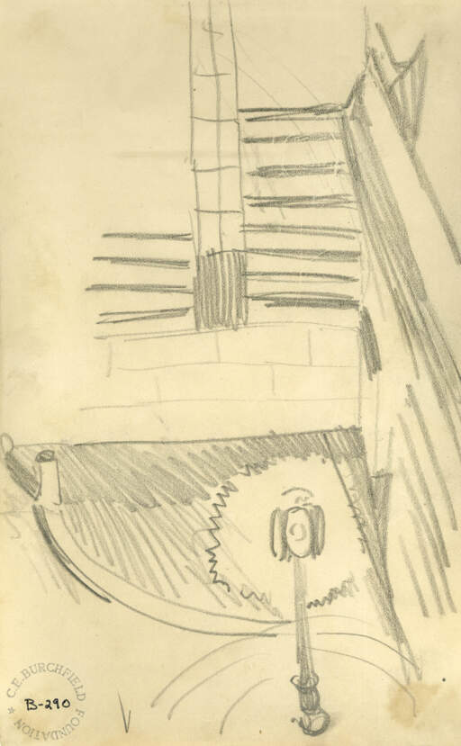 Street Lamp From Upper Level