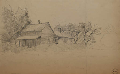 Farm House and Trees