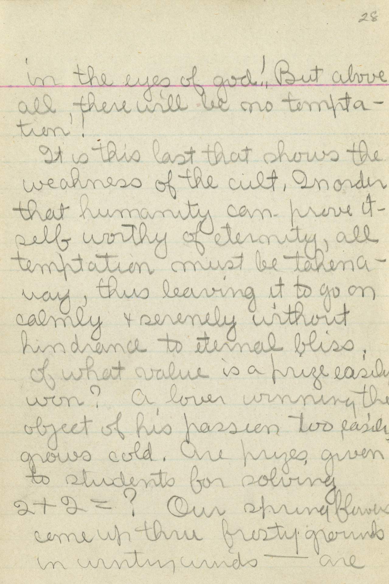 Untitled (Journal Page), Pg 28