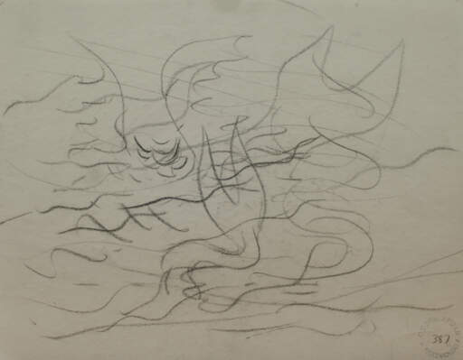 Wailing Wind Blowing Snow, Study, Blizzard in the Woods