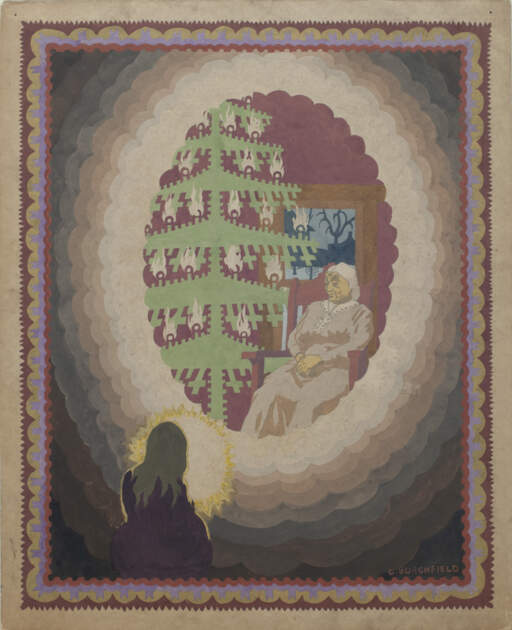 Christmas Study (Portrait of Artist's Mother)