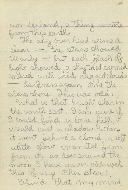 Untitled (Journal Page), Pg 34