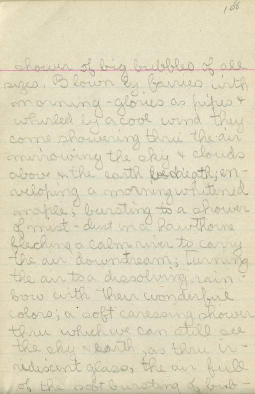 Untitled (Journal Page), Pg 108