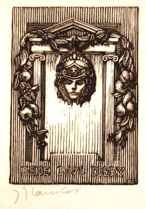 Paul Debry Bene Bookplate