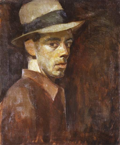 Self-Portrait with Hat