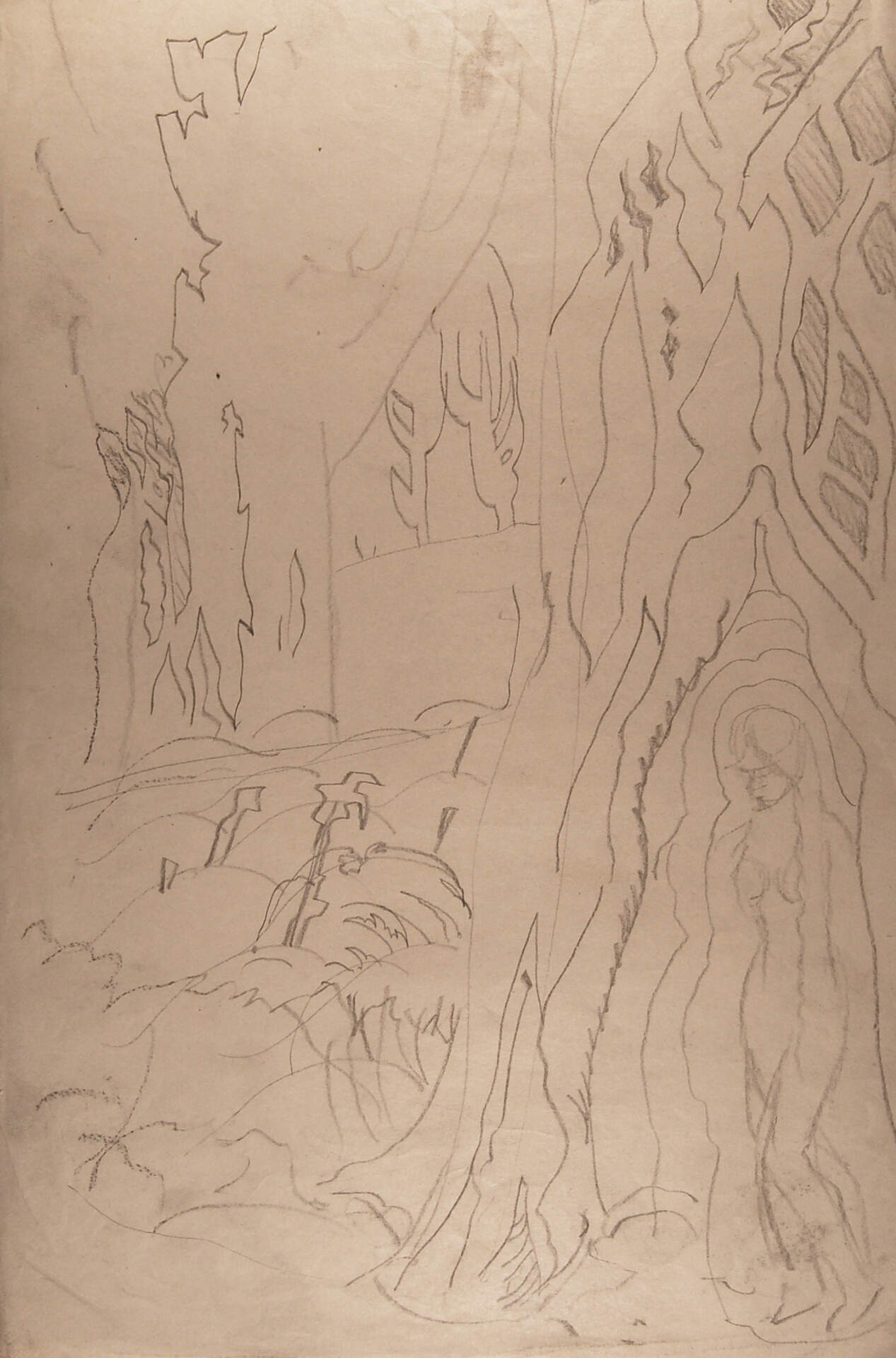 Study for Poplar Trees