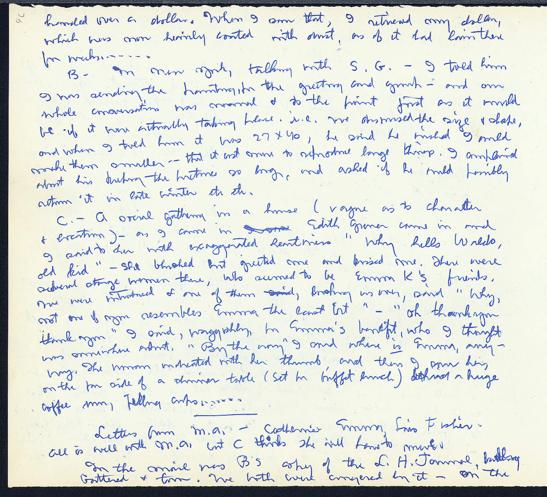 Untitled (Journal Page), Pg 96