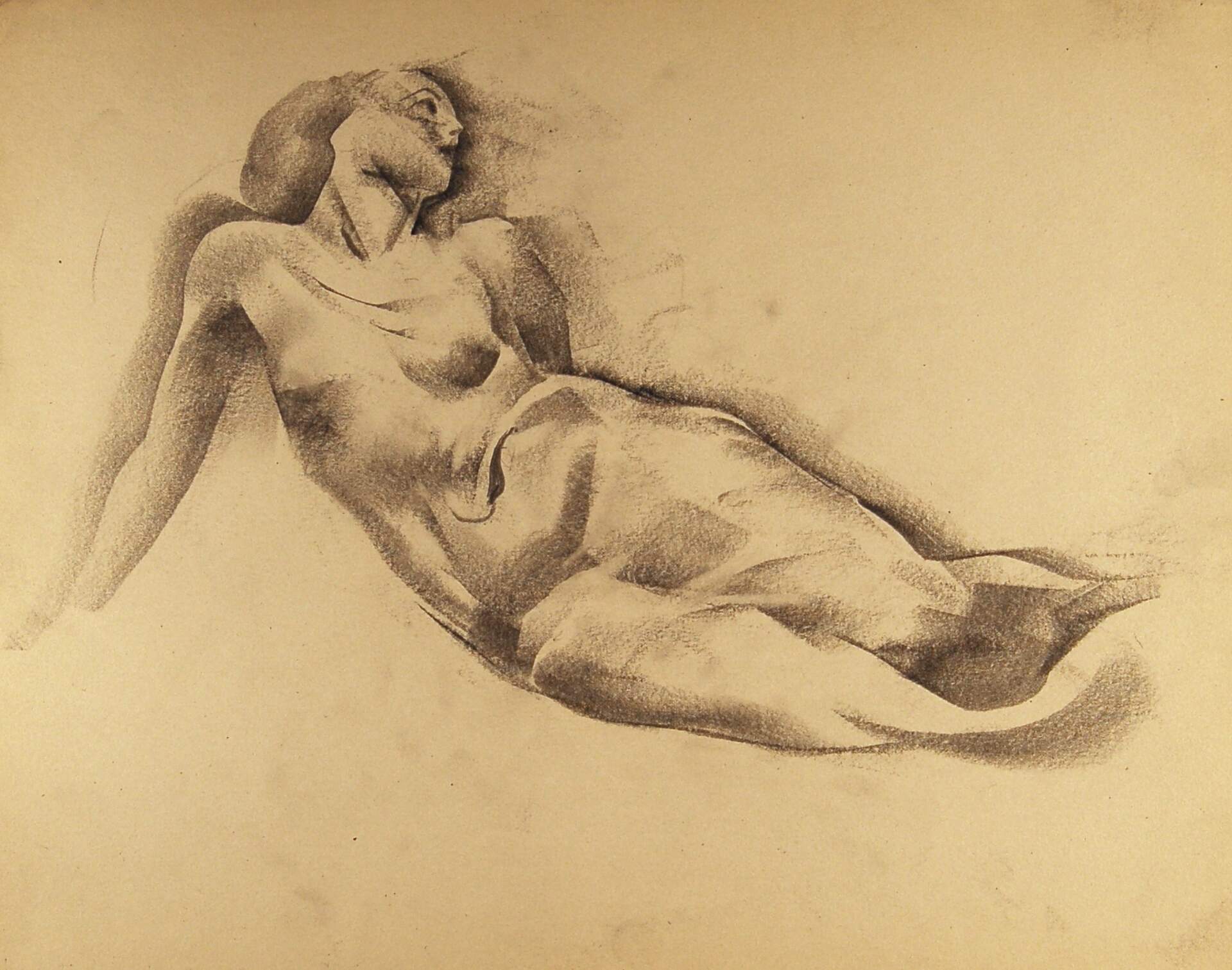 Seated Draped Female