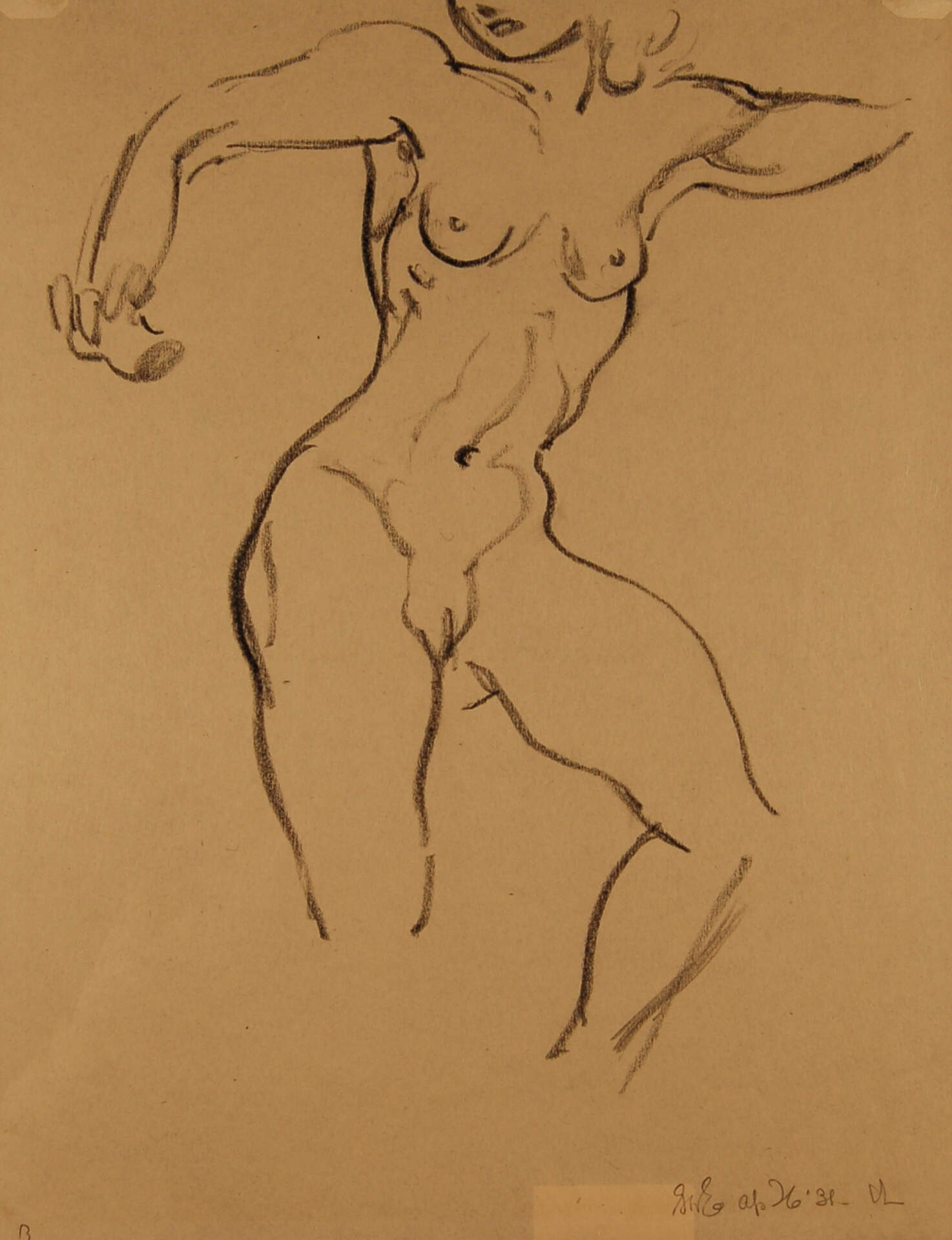 Dancing Female Nude