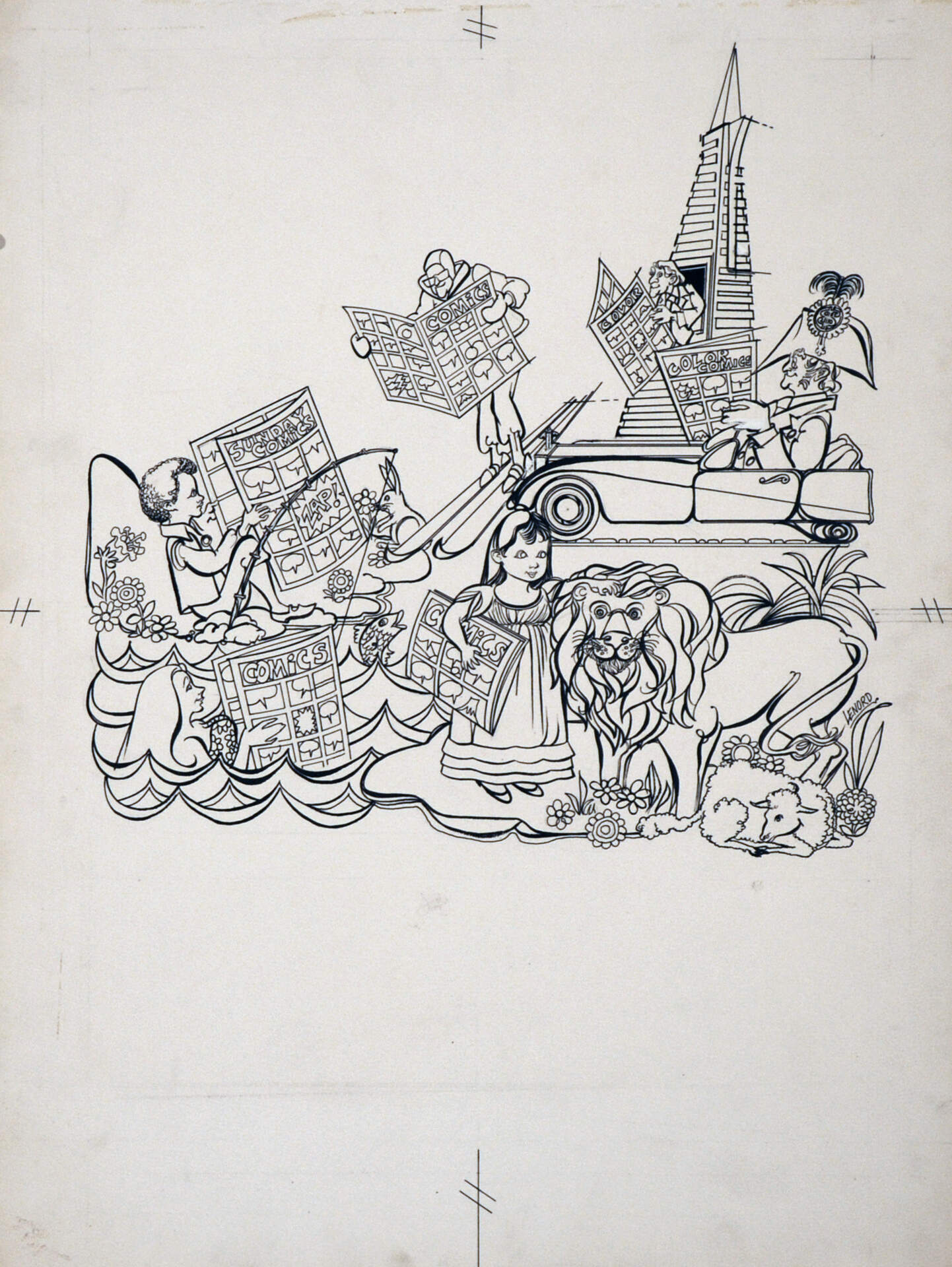 Untitled [Reading Comics 1]