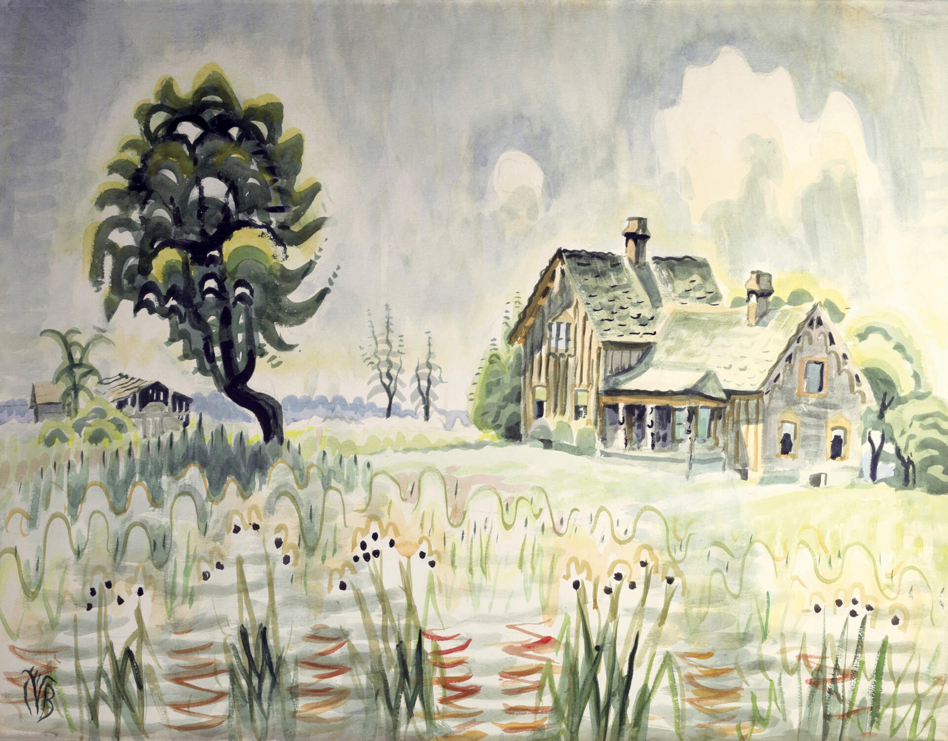 Country Home in Midsummer
