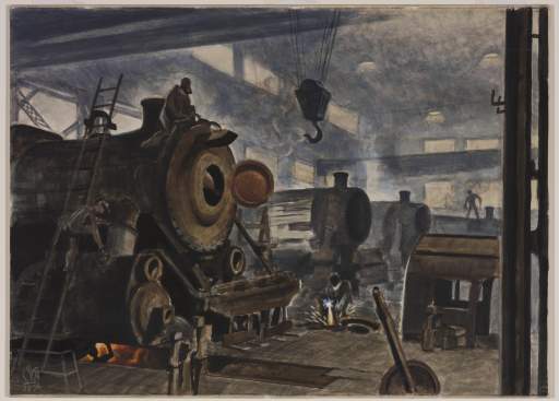 Locomotive Repair Shop