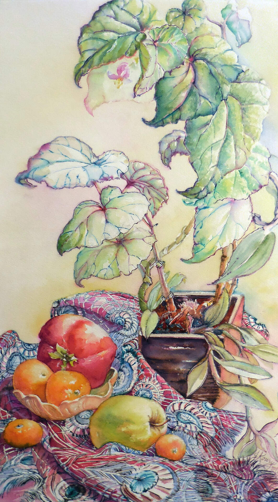 Playing the Ink Card: Watercolor Effects with Ink