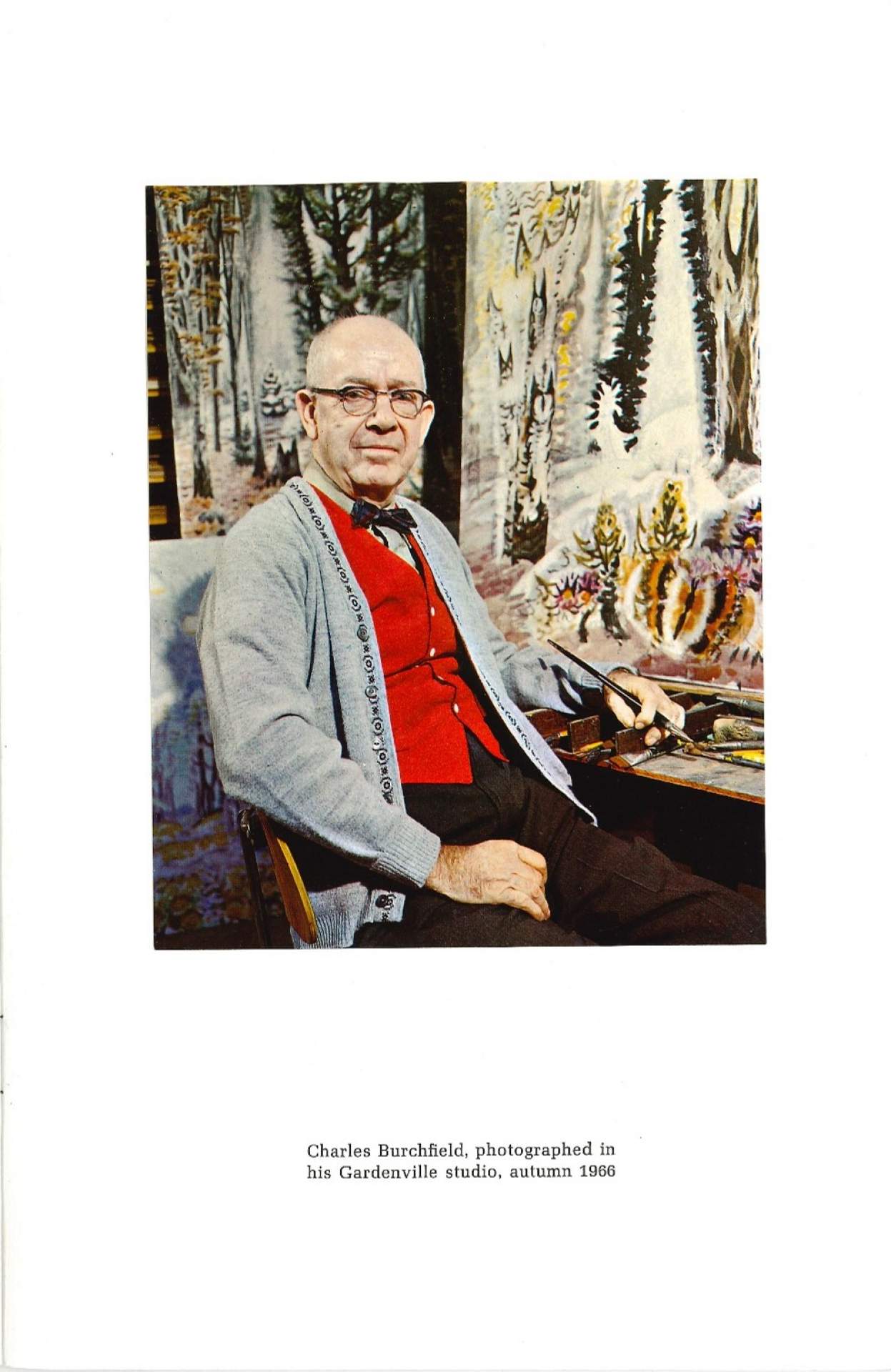 Charles E. Burchfield, Dedication Catalog, The Charles Burchfield Center, December 9, 1966