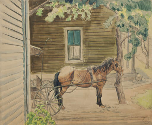 Horse with Cart