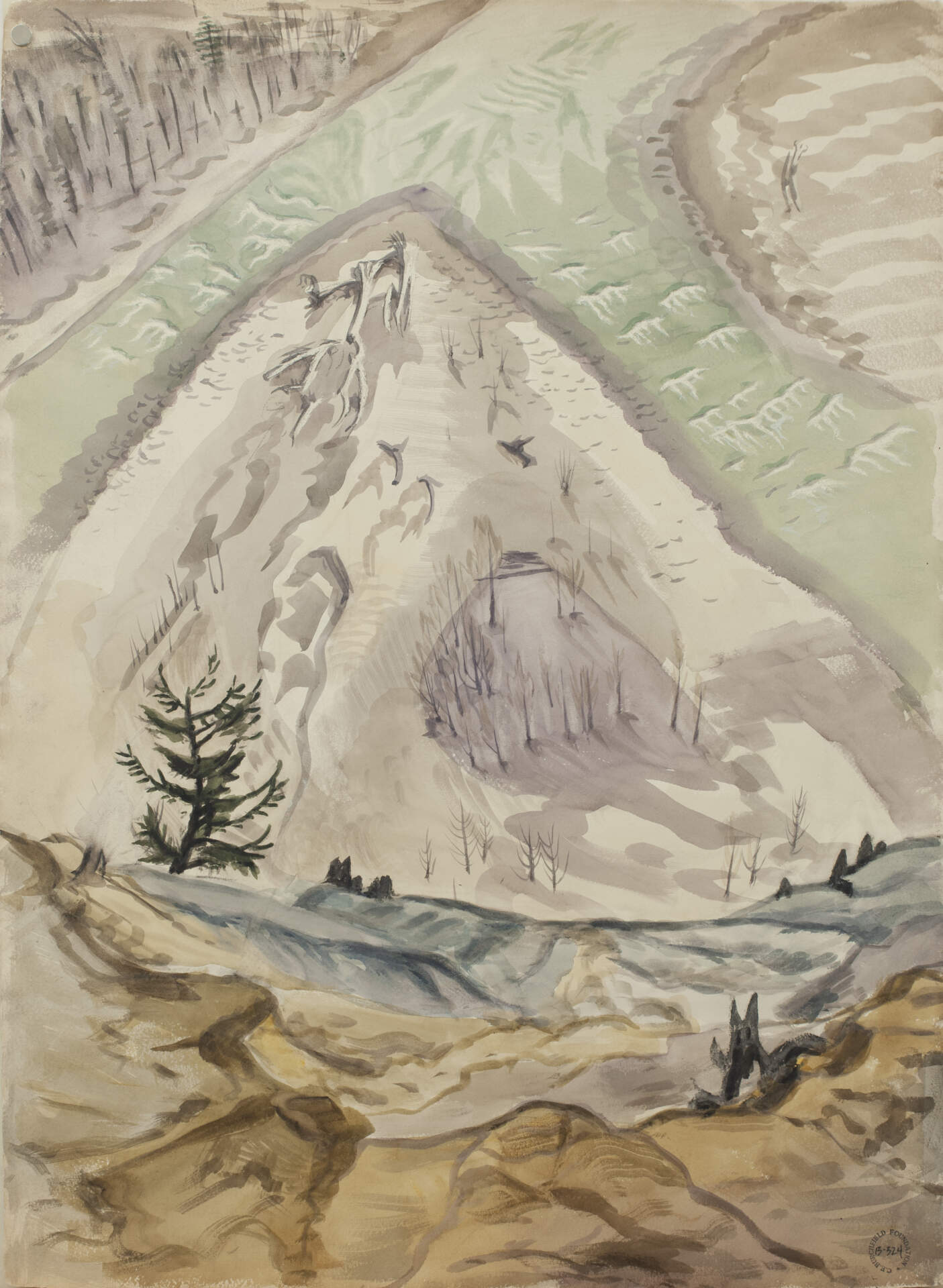 Windy Winter Day - Rivers Fork