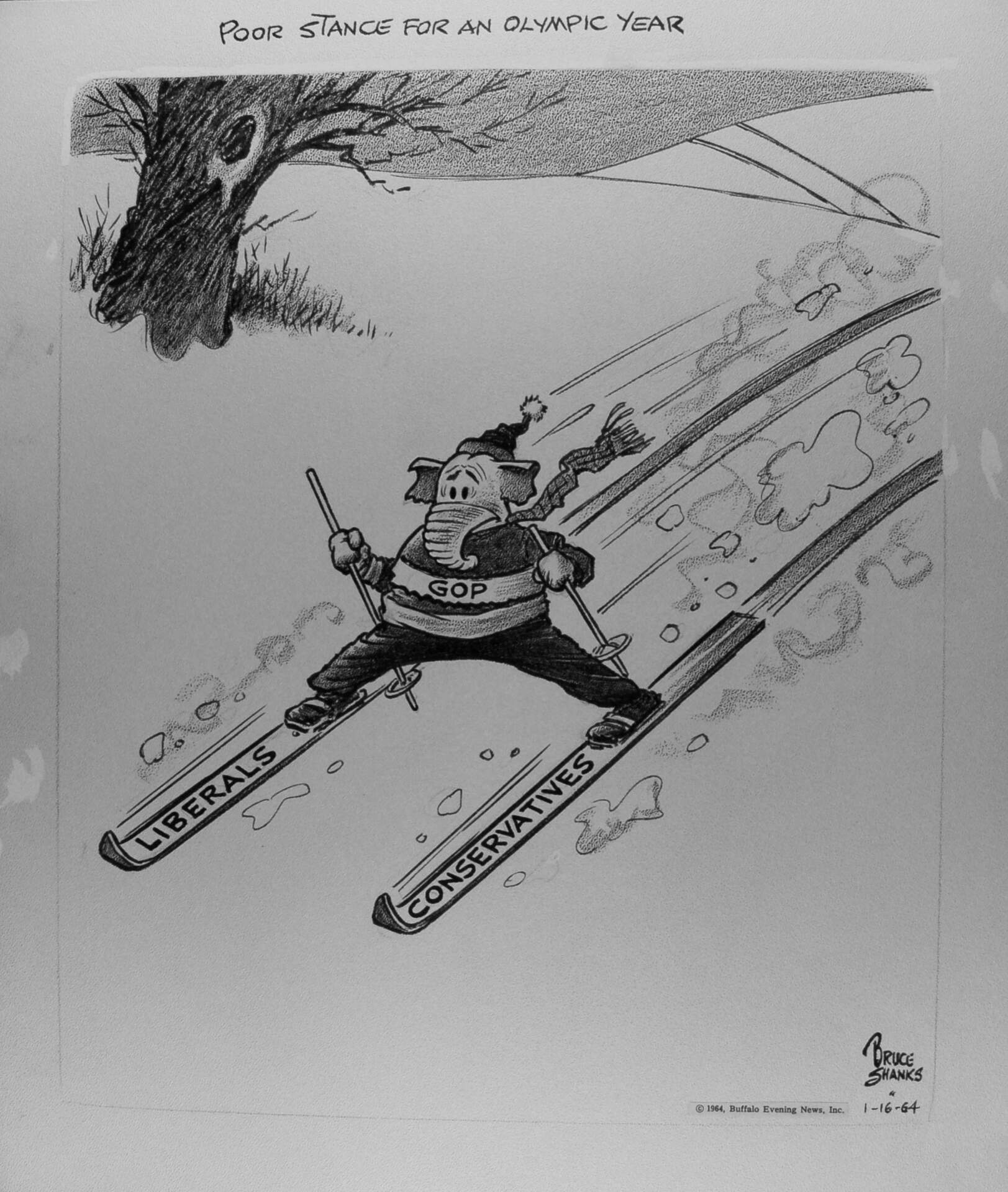 Poor Stance for an Olympic Year
