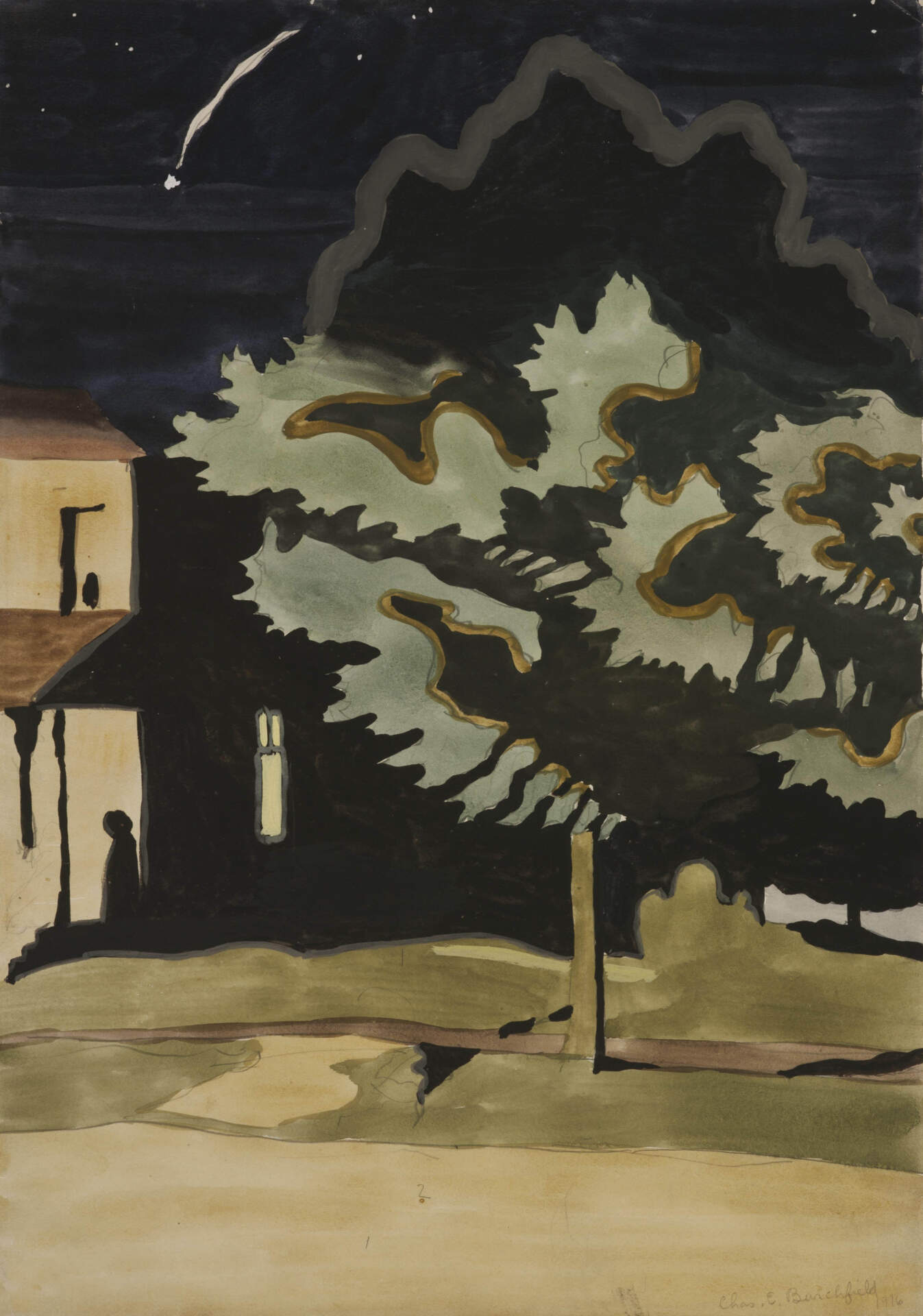 Charles Burchfield, <em>Journals</em>, August 13, 1914