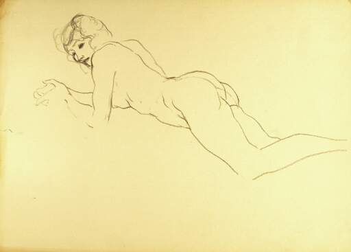 Reclining Female Figure, Backview