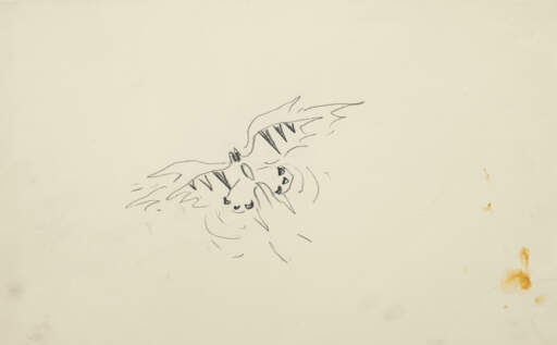 Study for Butterfly and Poppies