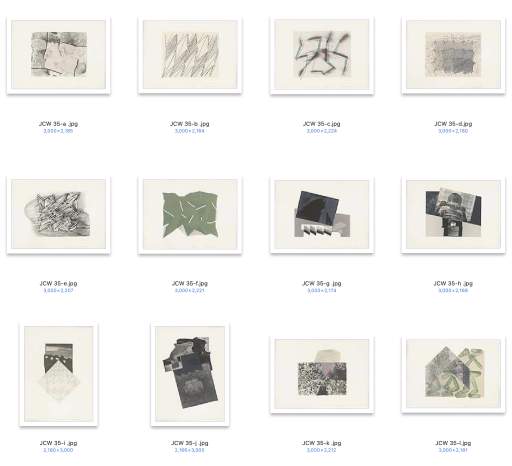 Portfolio of Offset Lithographs - VSW