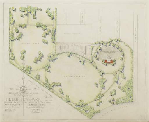 Landscape Development Plan for Addition to Houghton Park