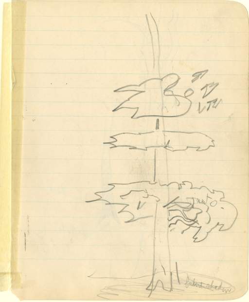 Tree with three sections