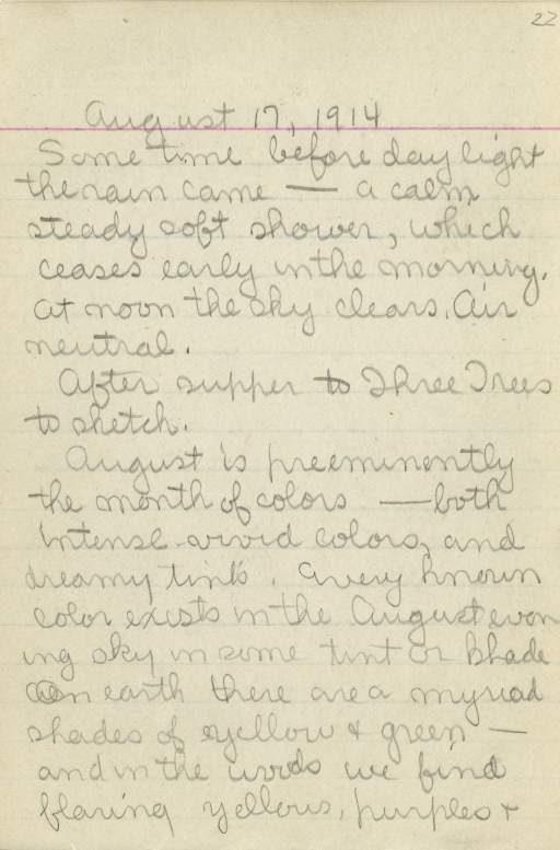 Untitled (Journal Page), Pg 22
