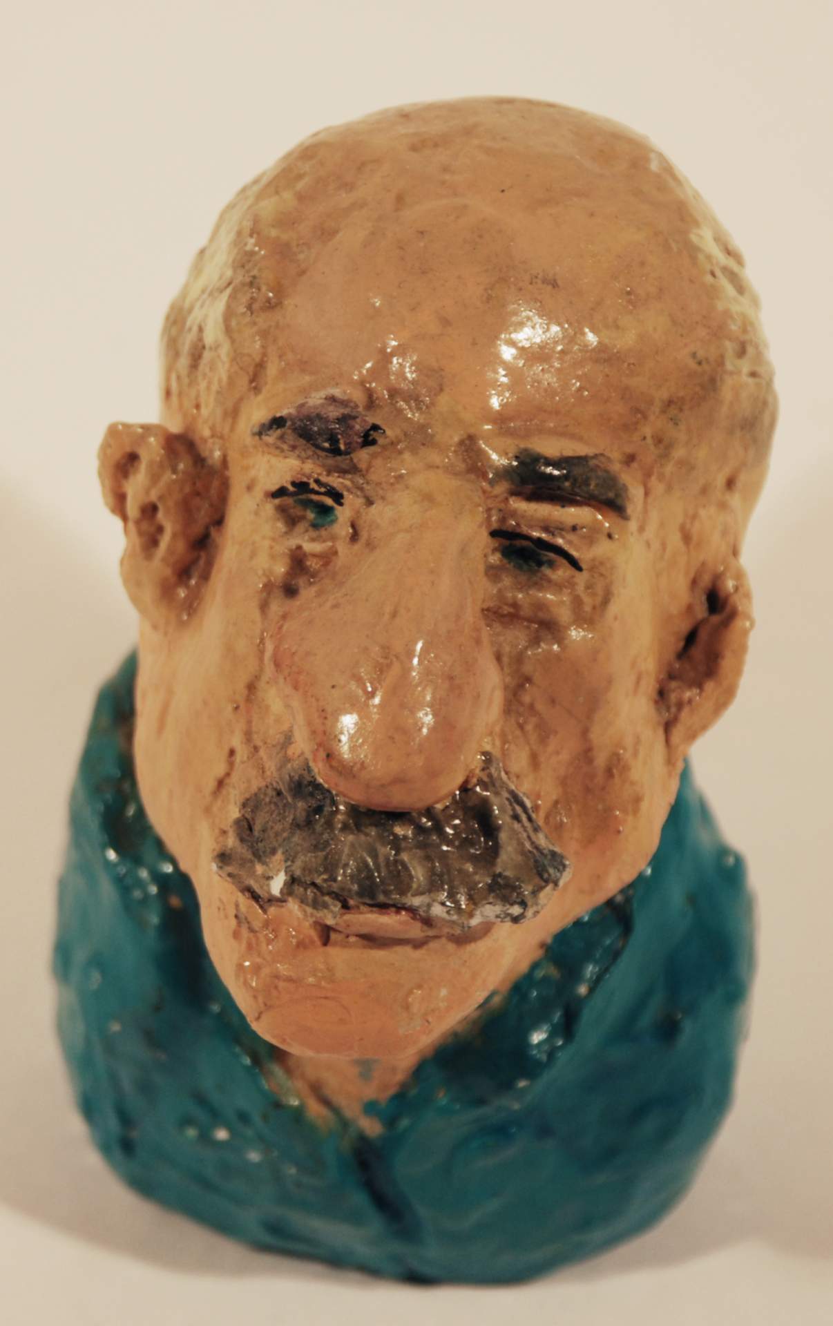 Untitled [Small bust of a man]