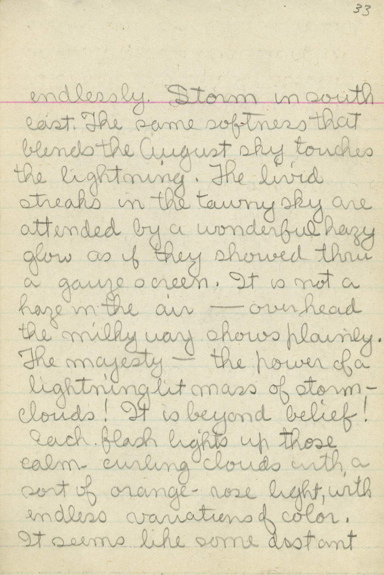 Untitled (Journal Page), Pg 33
