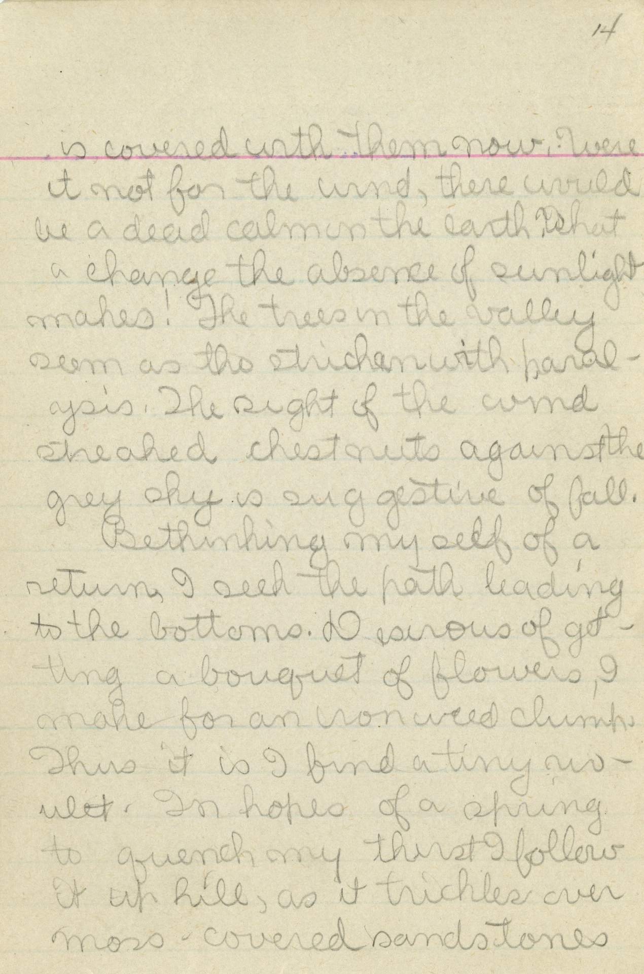 Untitled (Journal Page), Pg 14
