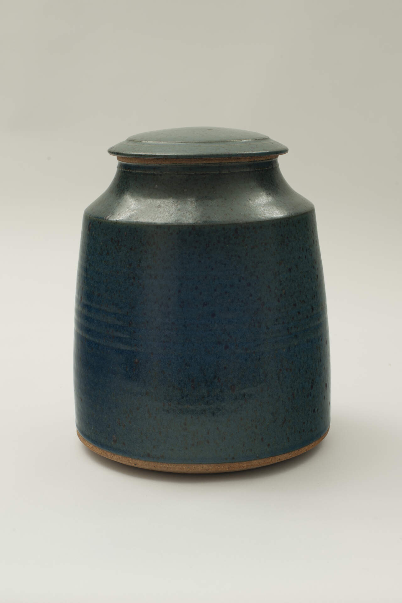Untitled [Blue Covered Vessel]
