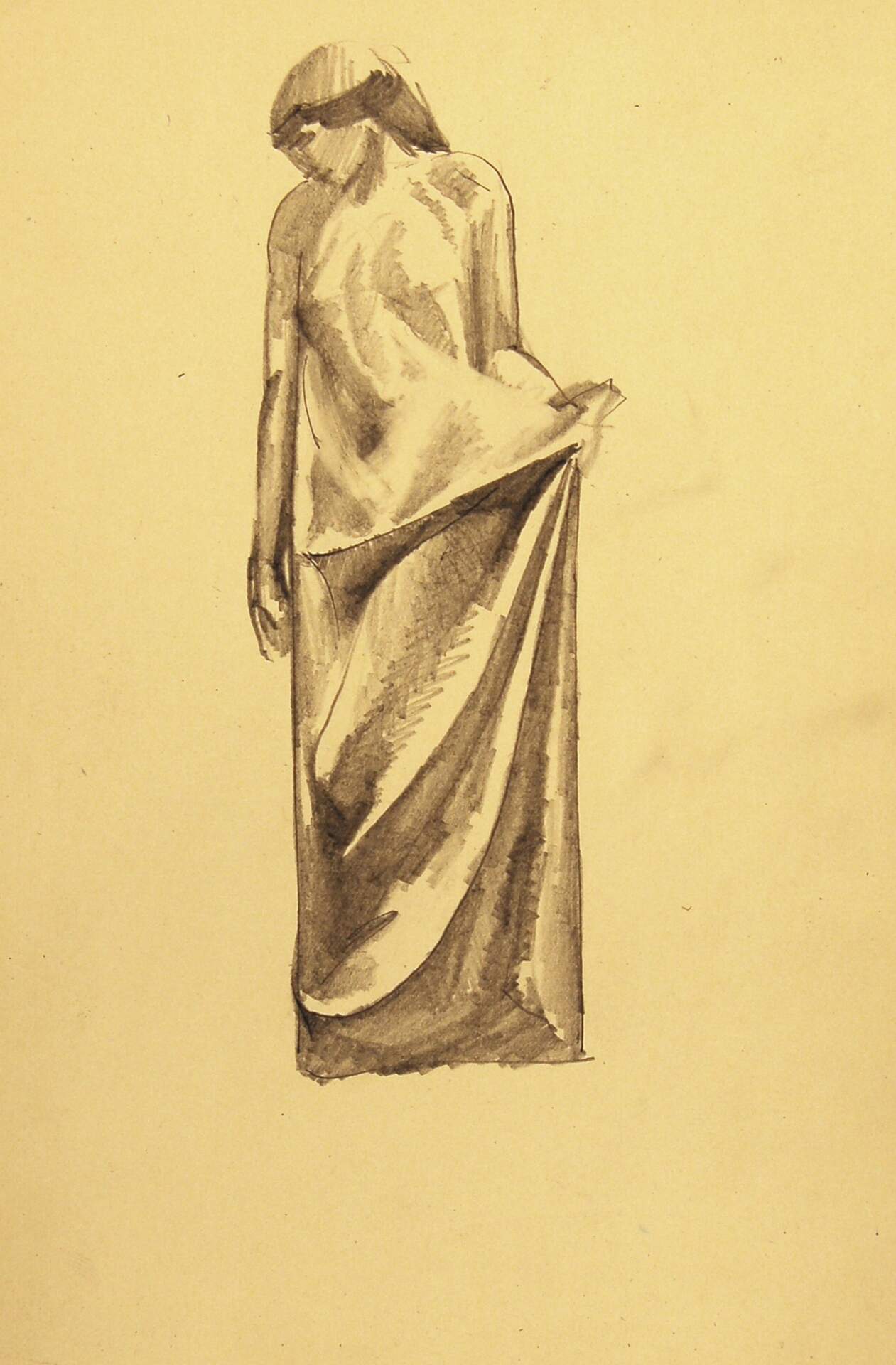 Draped Standing Female