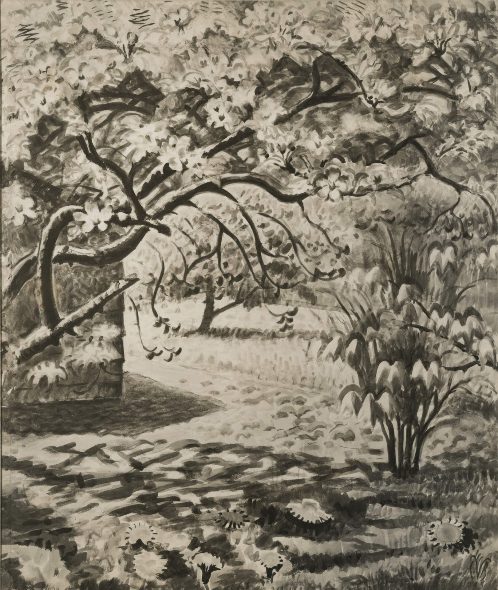 Apple Blossoms and Dandelions (Apple Blossoms)