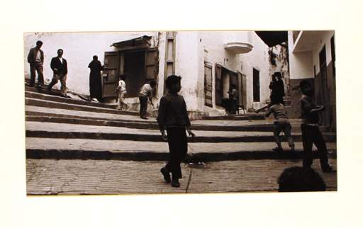 Untitled [children on stairs]